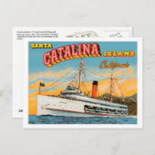 Steamship Catalinaポストカード ポストカード (正面/裏面)