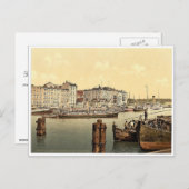 Steamship wharf, Stettin Harbor, Pommeraina, Germa ポストカード (正面/裏面)