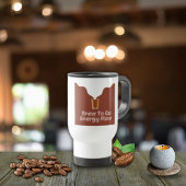 Steamyコーヒーイラストレーション旅行/通勤マグ トラベルマグ