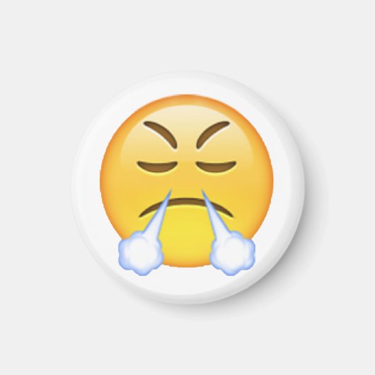 Steamy – 絵文字 マグネット (正面)