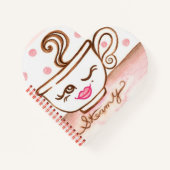 Steamy Love Notesノートブックギフト ノートブック (正面)