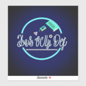 Stearity Technology Man's 最高の Friend Art Large 8" シール (シート)