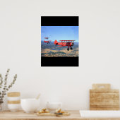 Stearman, PT-17, 1943_クラシックAviation ポスター (キッチン)