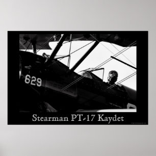 Stearman PT-17 Kaydet ポスター