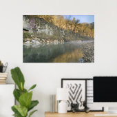 Steel CreekアクセスのRoark Bluffでのサンライズ ポスター (ホームオフィス)