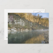 Steel CreekアクセスのRoark Bluffでのサンライズ ポストカード (正面/裏面)