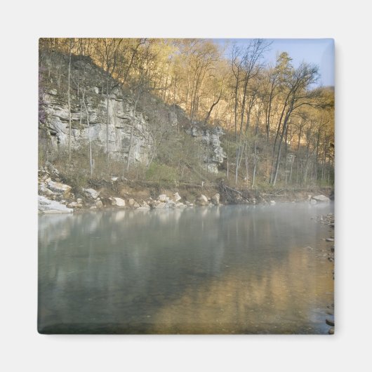 Steel CreekアクセスのRoark Bluffでのサンライズ マグネット (正面)