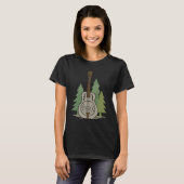 Steel Dobro Forest – Rustic Music Lover Art Tシャツ (正面フル)