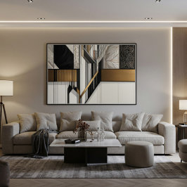 Steel Leaves キャンバスプリント