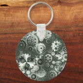 Steel metallic gears キーホルダー (正面)