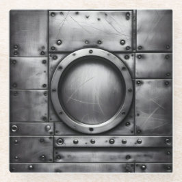 steel object  ガラスコースター