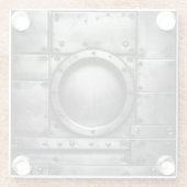 steel object  ガラスコースター (裏面)