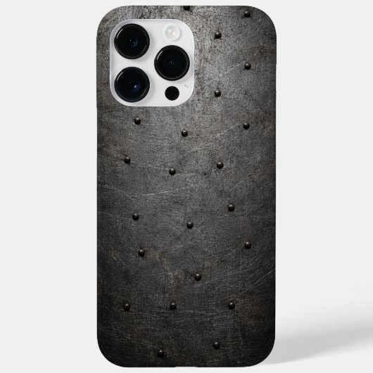 Steel Plate Phone Case Case-Mate iPhoneケース (裏面)