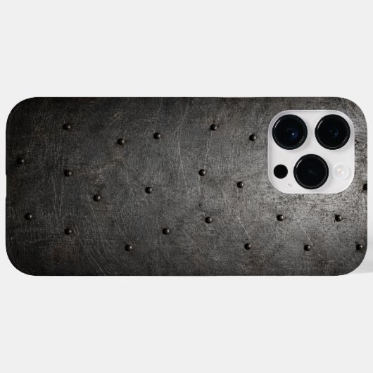 Steel Plate Phone Case Case-Mate iPhoneケース (裏面 (横))