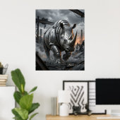 Steel Rhino Charge ポスター (ホームオフィス)