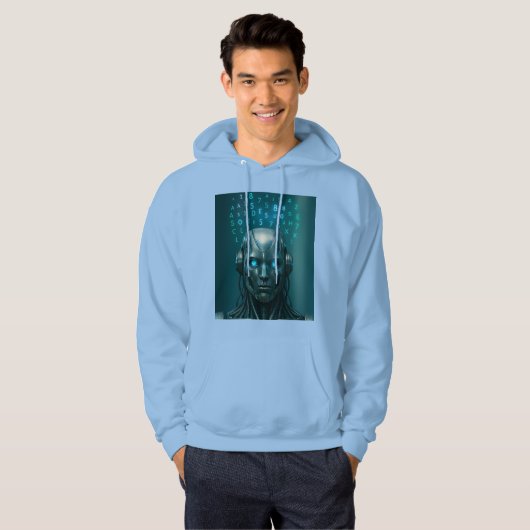 - "Steel Soul, Electric Mind" パーカ (正面フル)