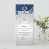 Steel Waveバー(ユダヤ教の)バル・ミツバーメニュー メニュー (スタンド正面)