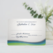 Steel Wave BlueおよびGreen Response 出欠カード (スタンド正面)