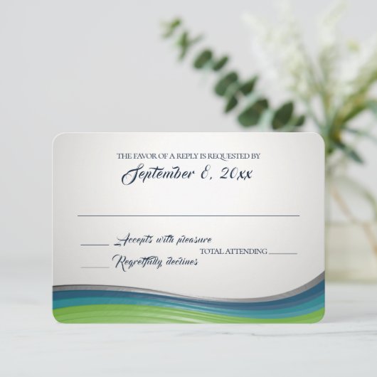 Steel Wave BlueおよびGreen Response 出欠カード (スタンド正面)