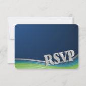 Steel Wave BlueおよびGreen Response 出欠カード (裏面)