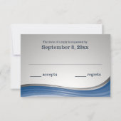 Steel Wave BlueおよびSilver Response 出欠カード (正面)