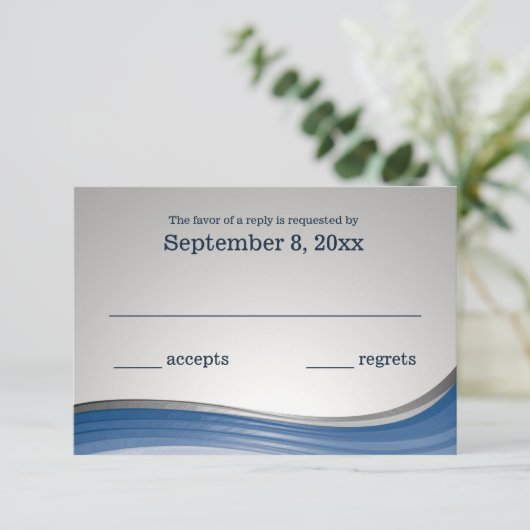 Steel Wave BlueおよびSilver Response 出欠カード (スタンド正面)