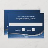 Steel Wave Blue RSVP (正面/裏面)