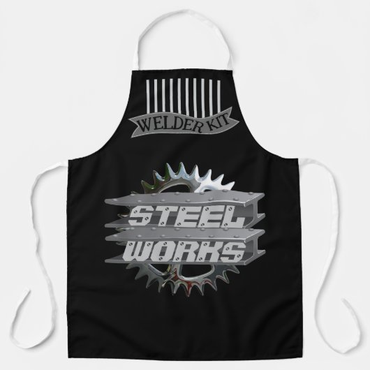 Steel Works建築 エプロン (正面)