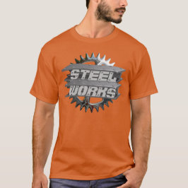 Steel Works建築 Tシャツ
