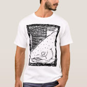STEELHEAD FOREVER! mono(Fish Forever series 010) Tシャツ (正面)