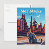 SteelStacks アメリカ ポストカード (正面/裏面)