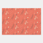 steenrood abstract ラッピングペーパーシート (正面3)