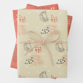 steenrood abstract ラッピングペーパーシート (インサイチュ)