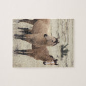 Steens Mustangs Puzzle  ジグソーパズル (横)