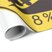 Steep Grade Traffic Sign Trucking Hauling Caution ラッピングペーパー (ロールコーナー)