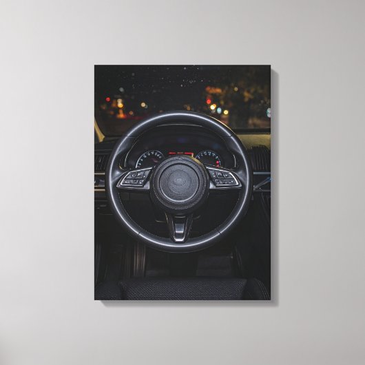 Steering wheel キャンバスプリント (正面)