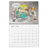 Stef’s cartoon kalender カレンダー (1月 2027)