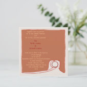 Stefana Sillouette 招待状 (スタンド正面)