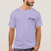 Stefanie Bergeronのカスタムな家族会のワイシャツVick Tシャツ (正面)