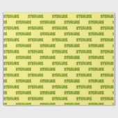 Stefanie Kiwi Fruit Geschenk papier Geschenkpapier ラッピングペーパー (フラット)