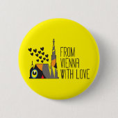 Steffl Colour - Button Yellow 缶バッジ (正面)