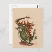 Stegoのダンス ポストカード (正面/裏面)