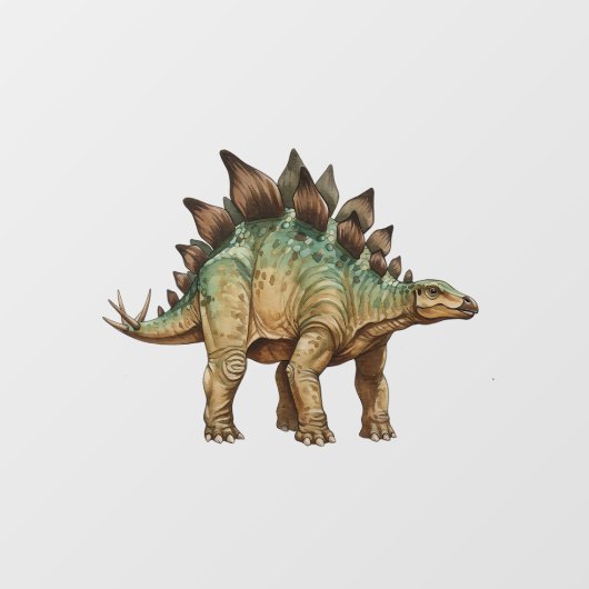 Stegosaurus ウィンドウサイン (シート)
