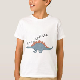 Stegosaurus – キッズベーシックTシャツ Tシャツ