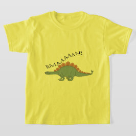 Stegosaurus – キッズベーシックTシャツ Tシャツ
