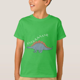 Stegosaurus – キッズベーシックTシャツ Tシャツ