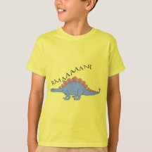 Stegosaurus – キッズベーシックTシャツ