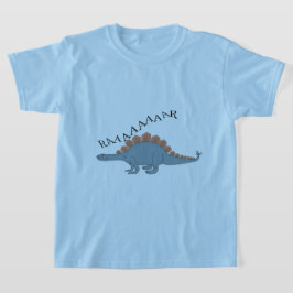 Stegosaurus – キッズベーシックTシャツ Tシャツ