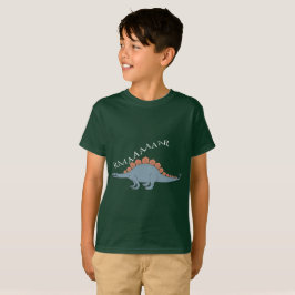 Stegosaurus – キッズベーシックTシャツ Tシャツ