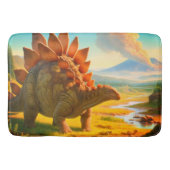 Stegosaurus  バスマット (正面)